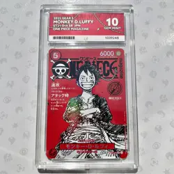Monkey D Luffy ST21-014 ACE 10 One Piece Magazine Vol. 20 PROMO 2025 - Image 1