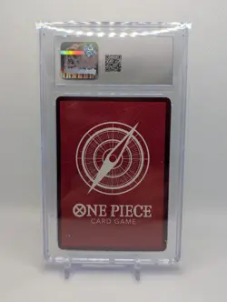 One Piece OP Monkey.D.Luffy OP09-061 Starter Deck 26: PURPLE/BLACK CGC 10 - Image 2