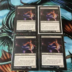 MTG Tormented Hero Theros 108/249 Regular Uncommon MINT X4 #00001 - Image 5