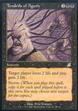 Tendrils of Agony - Medium Play MTG Scourge - Image 1