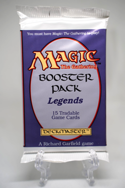 Magic The Gathering MTG Legends Factory Sealed Booster Pack 1994 WOTC - Image 1