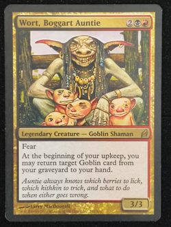 Wort, Boggart Auntie - Lorwyn - Magic the Gathering MtG - MP - Image 1
