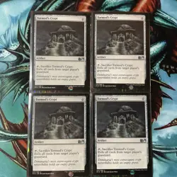 MTG M15 Tormod's Crypt X4 MINT NEVER PLAYED - Image 1