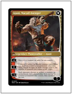 1x Ajani, Nacatl Pariah, Modern Horizons 3, Magic MTG NM - Image 2