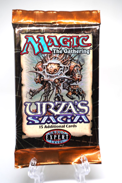 1998 MTG Magic the Gathering Urza's Saga Booster Pack New Sealed WOTC Vintage - Image 1