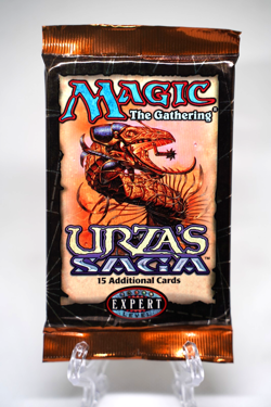 1998 MTG Magic the Gathering Urza's Saga Booster Pack New Sealed WOTC Vintage - Image 1