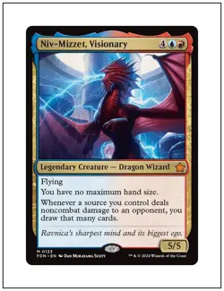 1x Niv-Mizzet, Visionary, Foundations, Magic MTG NM - Image 1