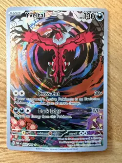 Yveltal - 205/182 - Paradox Rift Illustration Rare - NM - Pokemon TCG - Image 1
