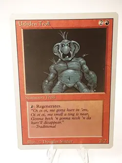 MTG - 3rd Edition - Revised - Uthden Troll - Uncommon - LP+ NM - Image 1