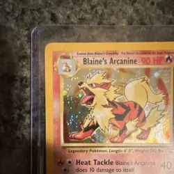 Pokemon Blaine's Arcanine 1/132 Gym Challenge Holo Rare 2000 English Unlimited - Image 2