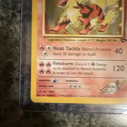 Pokemon Blaine's Arcanine 1/132 Gym Challenge Holo Rare 2000 English Unlimited - Image 5