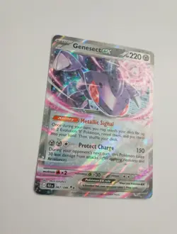 Pokemon Genesect ex 067/086 Sv: Black Bolt Holo NM - Image 2