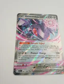 Pokemon Genesect ex 067/086 Sv: Black Bolt Holo NM - Image 3