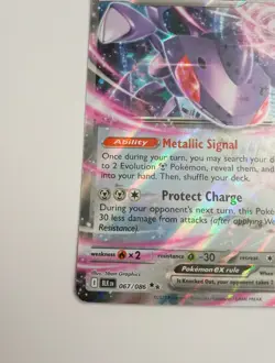 Pokemon Genesect ex 067/086 Sv: Black Bolt Holo NM - Image 4
