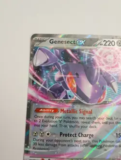 Pokemon Genesect ex 067/086 Sv: Black Bolt Holo NM - Image 5