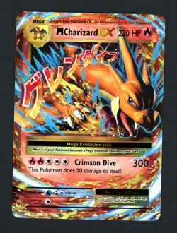 M Charizard EX 13/108 XY - Evolutions Holofoil Ultra Rare Pokemon TCG - Image 1