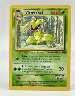 Victreebel 30/64 Jungle Set 1999 Vintage Rare Pokemon TCG Non Halo LP - Image 1