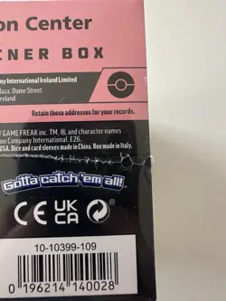 Pokemon TCG Chaos Rising Pokemon Center Etb - Seal Damage - Image 5