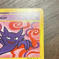 Pokemon Haunter 80/165 Expedition Base Set Regular Uncommon Stage 1 e-Reader - Image 2