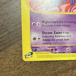 Pokemon Haunter 80/165 Expedition Base Set Regular Uncommon Stage 1 e-Reader - Image 4
