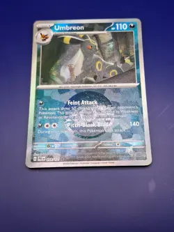 Pokemon TCG Umbreon Poke Ball Holo 059/131 Sv: Prismatic Evolutions Rare 110 HP - Image 1