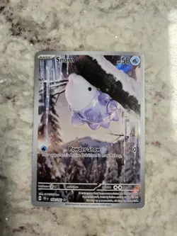 Snom 168/162 Illustration Rare SV05: Temporal Forces Pokemon NM - Image 1