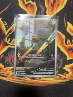 Pokemon TCG Joltik 116/086 White Flare Illustration Rare - Image 3