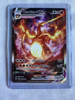 Pokemon TCG Charizard VMAX SWSH261 Black Star Promos Holo - Image 1
