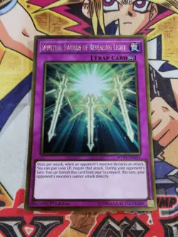 Spiritual Swords of Revealing Light mvp1-eng31 1st (VLP/LP) Gold Rare Yu-Gi-Oh! - Image 4