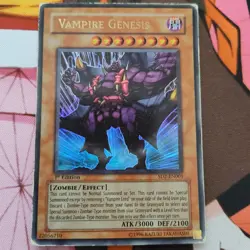 Vampire Genesis SD2-EN001 Ultra Rare 1st Edition - Yugioh MP - Image 1