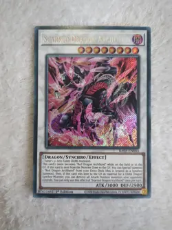 RA05-EN044 Scarred Dragon Archfiend Secret Rare 1st Ed YuGiOh - Image 1