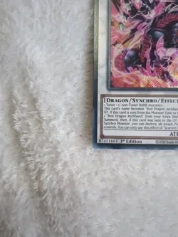 RA05-EN044 Scarred Dragon Archfiend Secret Rare 1st Ed YuGiOh - Image 4