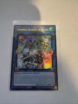 YuGiOh! BLZD-EN050 Charmer Quartet in Bloom Ultra Rare NM - Image 1