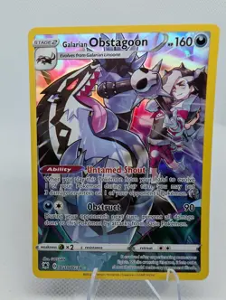 Galarian Obstagoon - TG10/TG30 Astral Radiance (Pokemon) Trainer Gallery - NM - Image 1