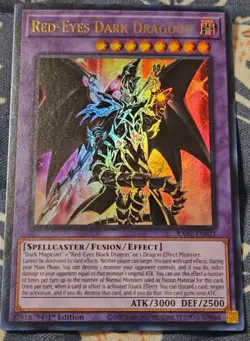 Yugioh Red Eyes Dark Dragoon RA02 Ultra Rare 1st Edition NM - Image 1