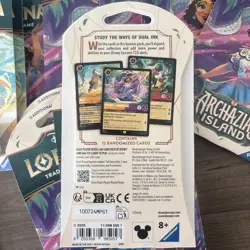 (LOT OF 17) Disney Lorcana Archazias Island Sleeved Booster Pack - Image 2