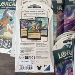 (LOT OF 17) Disney Lorcana Archazias Island Sleeved Booster Pack - Image 4