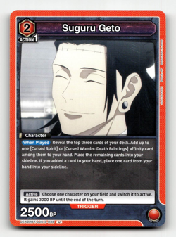 Union Arena Suguru Geto (038) - UEX02BT: Jujutsu Kaisen Vol.2 - Image 1