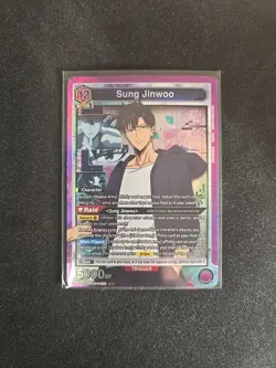 SUNG JINWOO SR UE17BT/SLG-1-022 UNION ARENA SOLO LEVELING NM - Image 1