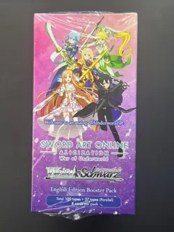 Weiss Schwarz Sword Art Online Alicization War of Underworld Vol 2. Booster Box 8885009406242 - Image 1