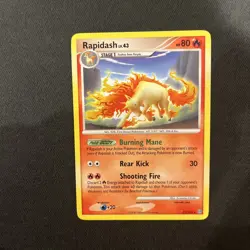 Pokemon Cards: Stormfront Rare: Rapidash 22/100 - Image 1
