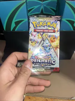 Pokemon Prismatic Evolutions Booster Pack 10 Random Cards (in 1 Pack) New Sealed - Image 1