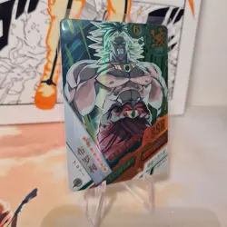 DRAGON BALL SUPER HEROES - Card Game TCG - Holo Foil Mint - SSR Broly SSJ Rare - Image 2