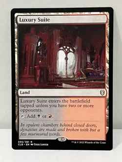 MTG Luxury Suite - 355/361 - Regular Frame - Commander Legends Baldur's Gate NM - Image 1