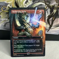 Deflecting Swat Borderless Foil Red Rare 698 - Image 1
