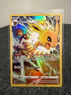 Pokemon TCG Jolteon TG04/TG30 SWSH09 Ultra Rare Holo EN - Image 1
