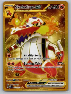 Skeledirge ex 272/193 Hyper Rare Paldea Evolved Pokemon Holo Near Mint - Image 1