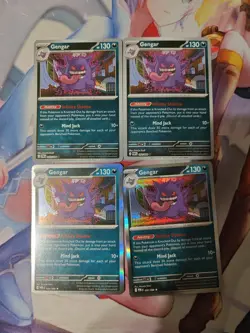 4x Gengar 050/088 Perfect Order PLAYSET x4 - Pokemon TCG (EN) 2x holo 2x Reverse - Image 1