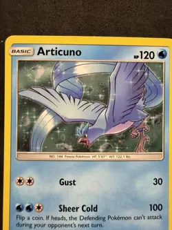 Pokemon TCG - Articuno SM144 Sun & Moon Black Star Promo - Rare Holo B - Image 2