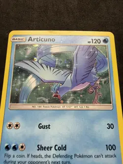 Pokemon TCG - Articuno SM144 Sun & Moon Black Star Promo - Rare Holo B - Image 3